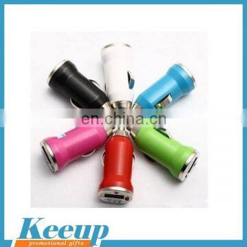 Wholesale Cheap Multi Color Custom Mini USB Car Charger