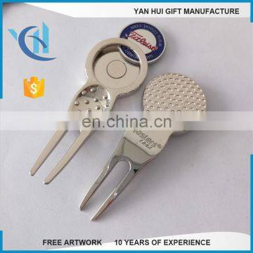 magnetic golf divot tool with golf ball markers for sale