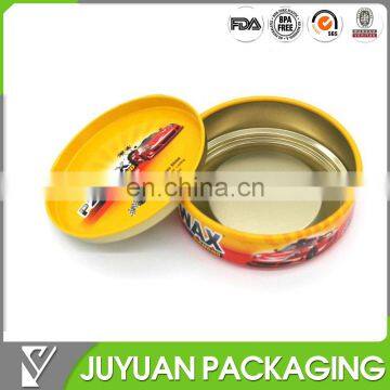 fancy round wax tin/candle tin box for sale with cheap price