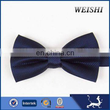 Solid Color Fringe Square Hot Sale Navy Bow Tie