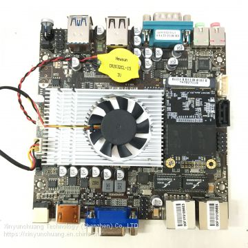 Quad-core four thread Motherboard With CPU Intel Celeron J1900 Support OEM