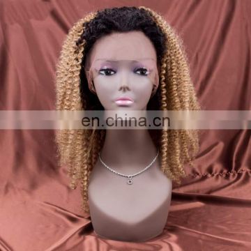 Brazillian hair wigs blond curly wig