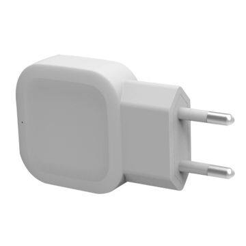 100% CE ROHS Quality 5V 2.1A/2.4A Wall Type Dual USB Power Charger photo-4