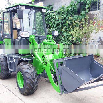 0.6ton 4 Wheel Drive Mini Used Front End Wheel Loader Prices With CE For Sale