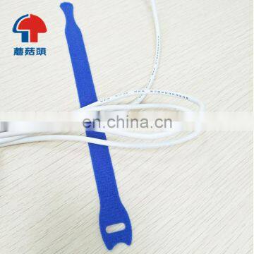 New Product Reusable Red Plastic Nylon Hook and Loop Cable Tie photo-5