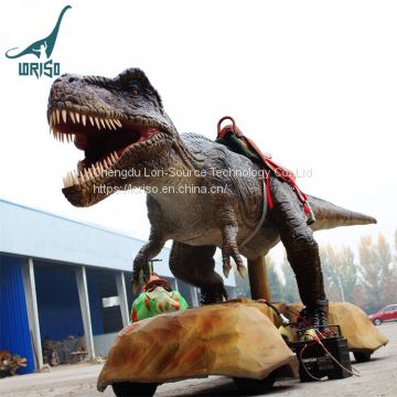 LORISO5020 Robotic dinosaur ride coin operated motion simulator dinosaur