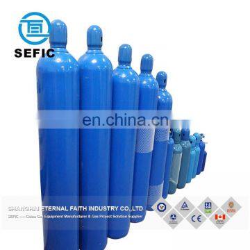 DOT Standard Steel Oxygen Gas Cylinders Sale 5L, 10L, 20L With 150bar/200bar/300bar