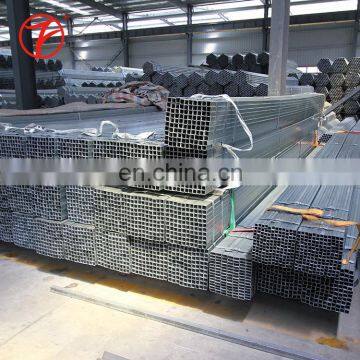 50 mm astm a500 pre galvanized square steel water tube