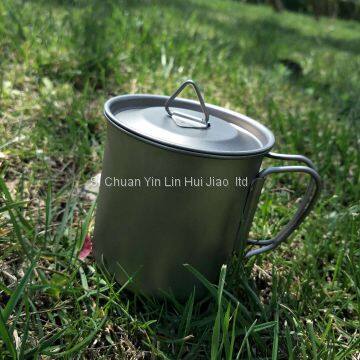 Silver Titanium Cup | Titanium Coffee Mug | Lightweight Mug | Tea Cup | Coffee Lover | Tea Lover | Pure Titanium Tableware