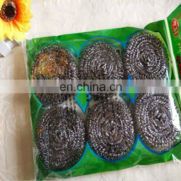 Lanchuang Manufacturer high quality kitchen cleaning stainless steel scourer/sponge/cleaning ball