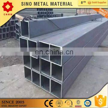 black annealded square tianjin erw rectangular structural tube rhs hollow section steel pipe metal tubing