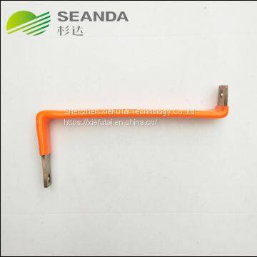 Factory Direct Sell Flat Insulated Solid Copper Busbar for Power Distribution Cabinet photo-3