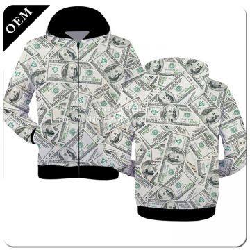 Custom Mens 3D Printed Pullover Hoodies All Over Printing Polyester Hooded Sweatshirts photo-3