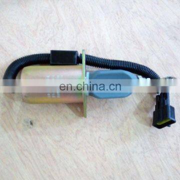 Genuine DCEC 6CT Diesel Engine Part 3977620 24V Fuel Shutoff Solenoid Switch photo-2