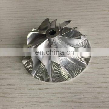 K16 вперед 46.10/65.94 мм 6+6 лопастей турбофрезерование/алюминий 2618/блок компрессорного колеса photo-2