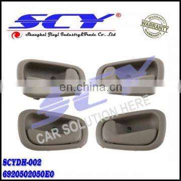 Set of 4 for 1998-2002 Toyota Corolla Inside Door Handle Handel 6920502050E0