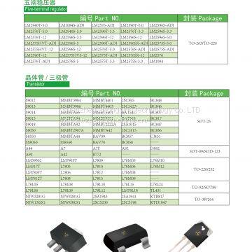 Electronic components / IC / integrated circuit