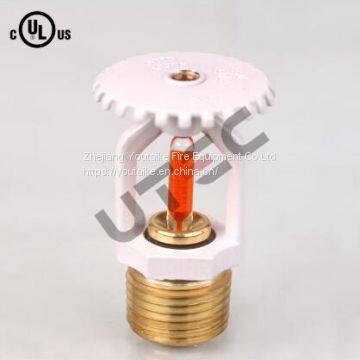 High Quality Brass Fire Sprinkler Head Automatic Sprinkler With Coated White Paint UTEC0006 For Firefighting