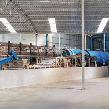 cassava residue drying process machine