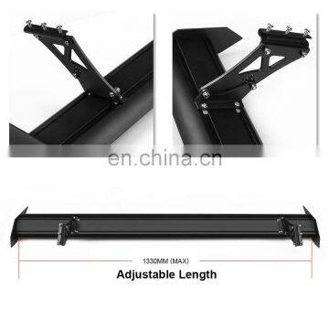 LTB131 Car Modification General GT Single-layer Aluminum Alloy Tail Wing Rear Spoiler Reduce Air Resistance photo-6