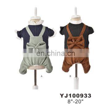 Tianyuan Luxury Pet Dog Coat Apparel Clothes With Four Legs