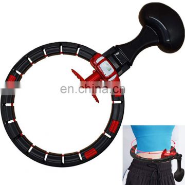 Wholesale Faster Burning Fat Hula Circle Fitness Adjustable Size Digital Hula Circle for Adults