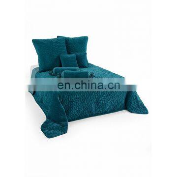 Durable use fashion  fabric good price crushed velvet  for bedspreads