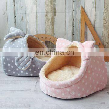 Cute Pet Bed and Cat Cave With Creative Shape Warming Bed Soft Plush Pet Bed for Indoor Cats or Small Dogs photo-2