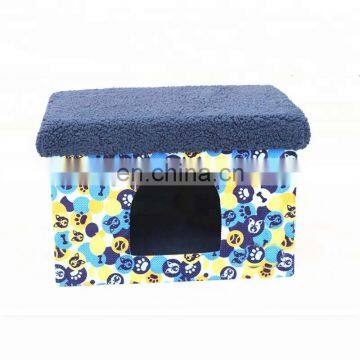 Hot Sale Winter Collapsible Pet Bed Portable Indoor Pet House Bed