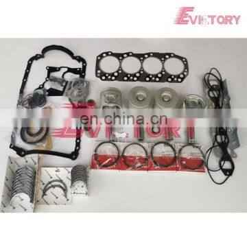 piston liner kit 4JH1 4JH1TC 4JH1-TC 4JH1T piston ring liner kit 8-97941122-0