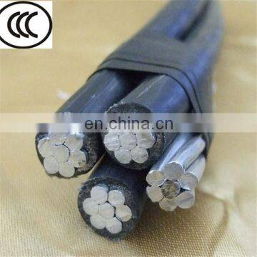 33kv Bare ACSR Neutral Core Duplex 4x150mm2 Aluminum ABC XLPE Cable 100mm2 Aerial Cable photo-5