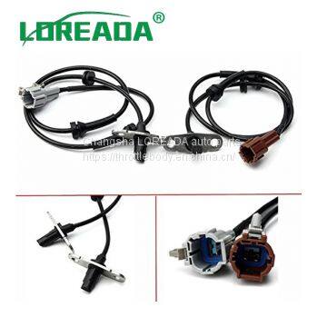 LOREADA Rear L/R ABS Wheel Speed Sensor 47901-EB300 47901-EB70A For NISSAN Navara 2005-2015 47900-EB300 ADN17125 47900-EB70A