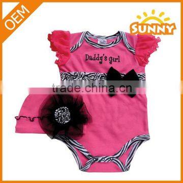 Cute Leopard Lace Baby Clothing