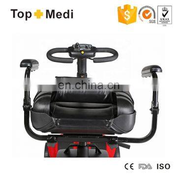 Four Wheel Lightweight Foldable Electric Mobility Scooter photo-4