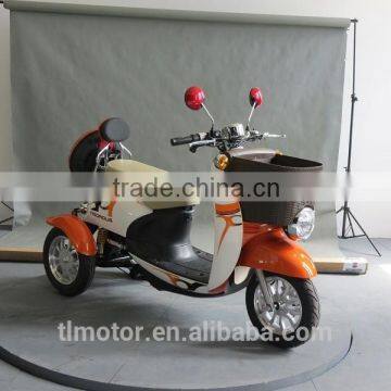 China new made 60v 2 seat 500w electric mobility tricycle