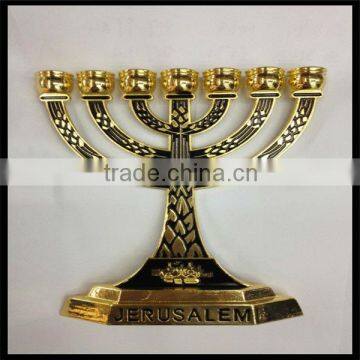 Metal Candle Jerusalem Holder