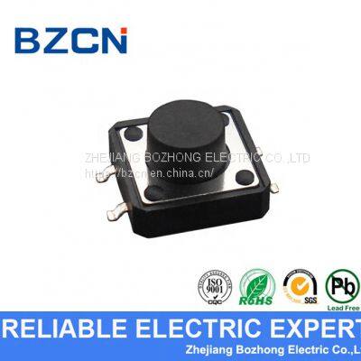 BZCN 12*12 TS-F002 Фабричная продажа высокопроизводительных тактильных переключателей