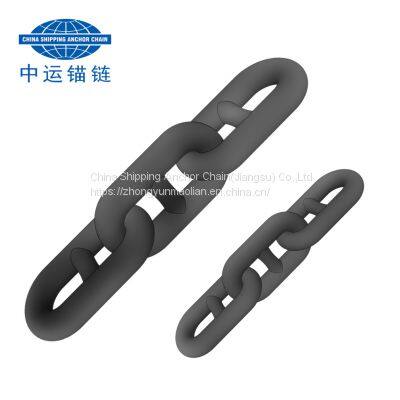 China 50mm marine anchor chain supplier ship anchor chain factory