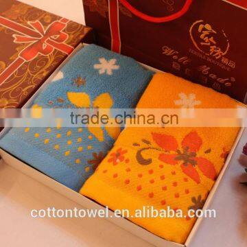 Two Towels in a Gift Box ,soft Water Absorption Couples Towels photo-6