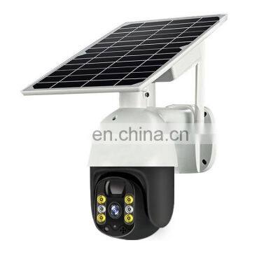 Factory Direct Smart Home Low power consumption Battery 4G Solar Camera For PIR Detection and Radar Detection