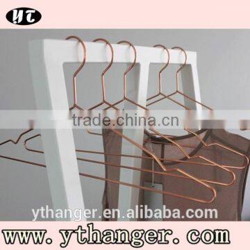 Luxury metal wire hanger copper hanger for disply