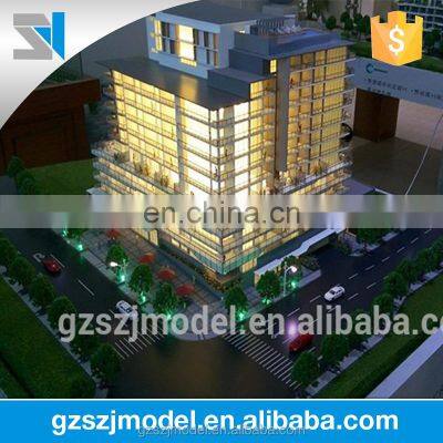 Miniature 3d model house plan ,architectural scale model maquette 3d