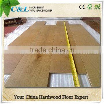 Wide Plank European Oak Engineered Flooring