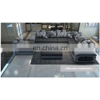 China fabric/leather furniture living room sofa