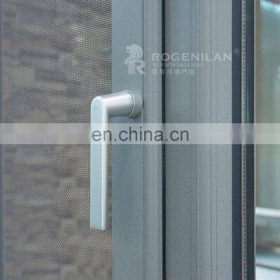 High Quality Large Thermal Break FrameTwo Panel Aluminum Frame Casement Window photo-5
