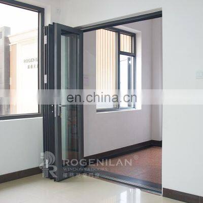Aluminum Alloy bi Folding Patio Doors Designs photo-3