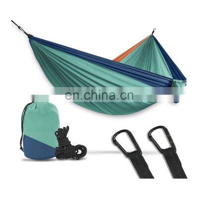 High quality Outdoors Backpacking Survival or Travel Single & Double parachute Hammocks/camping hammock