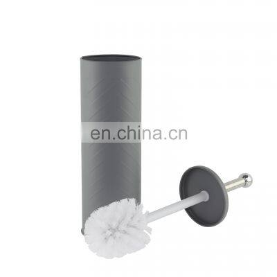 New Embossed Body Shape Toilet Brush Holder Iron Powder Coating Toilet Brush and Holder Set Different Colorful Toilet Brush photo-2