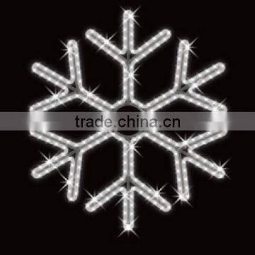 High quality christmas 2D snowflake light decoration