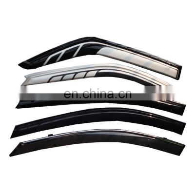 4pcs Sun Rain Guard Wind Deflector Vent Shade Window Visors For Hyundai Accent